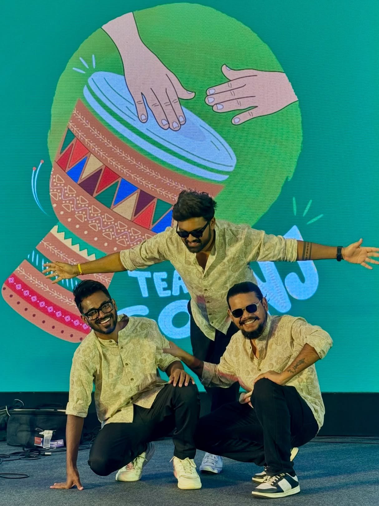 Team having fun